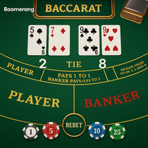 BoomerangBet - Baccarat Table Game