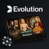 Evolution Gaming provider logo - BoomerangBet casino