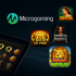 Microgaming provider logo - BoomerangBet casino